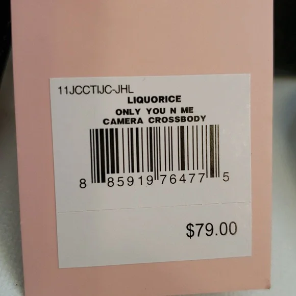 NWT Juicy Couture Liquorice Only You N Me Camera Crossbody Bag - Picture 17 of 17